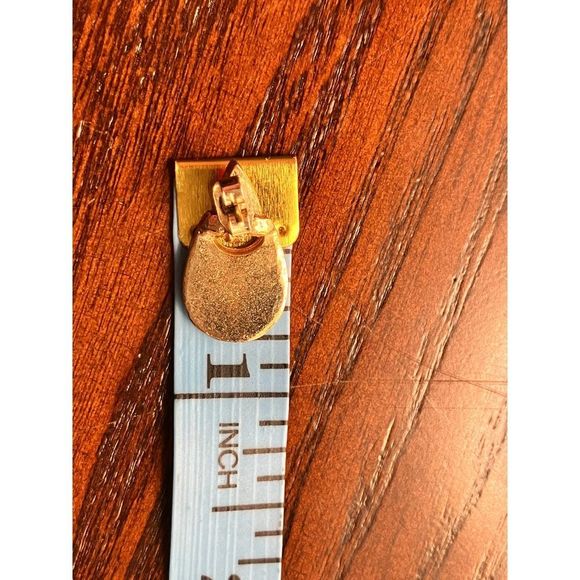 Red Doorknocker Enamel Earrings! - Picture 5 of 11